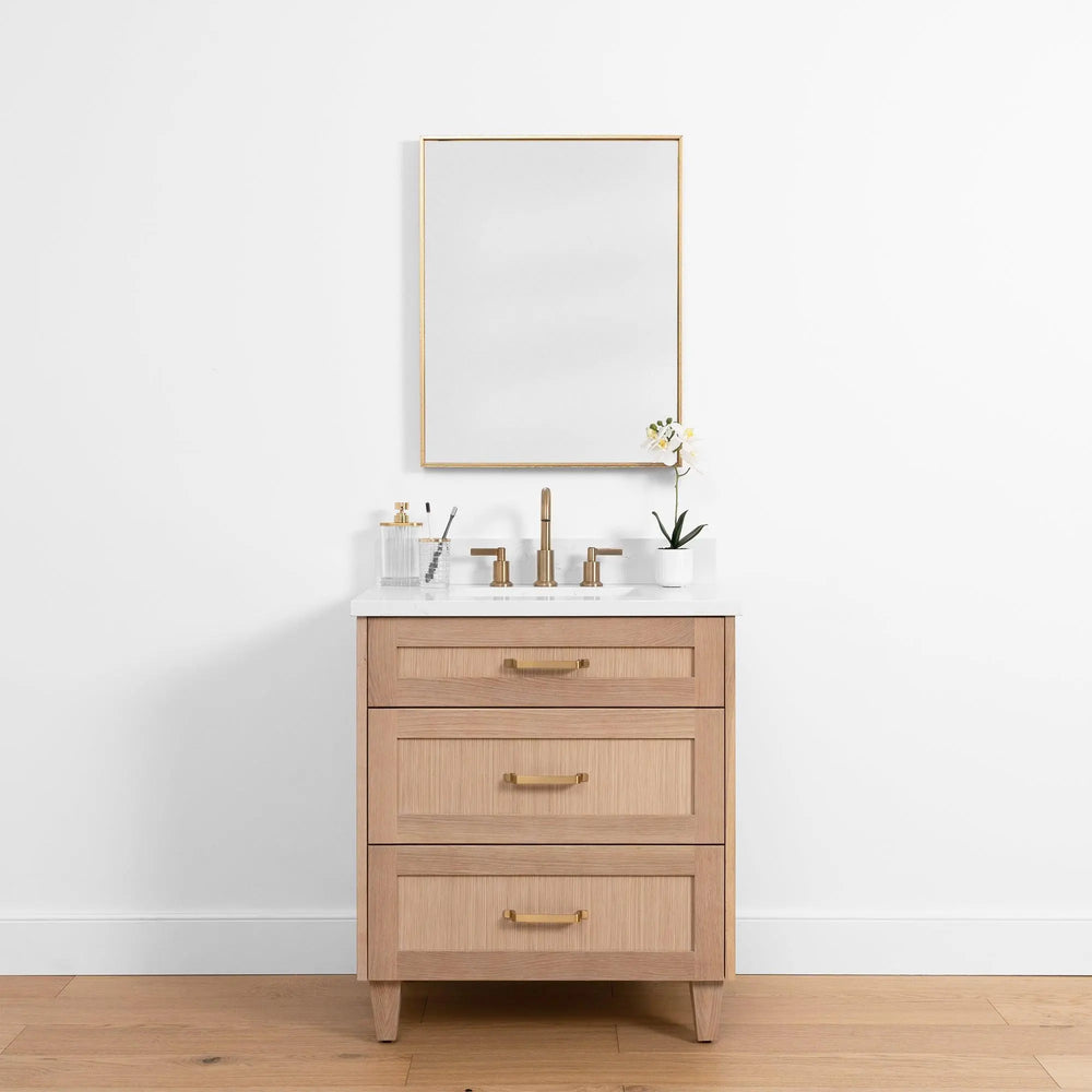 
                  
                    Bridgeport SLIM, 30" Teodor® White Oak Vanity Teodor Bathroom VanityCanada
                  
                