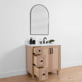 
                  
                    Bridgeport SLIM, 36" Teodor® White Oak Vanity, Right Sink Teodor Bathroom VanityCanada
                  
                