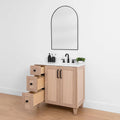 
                  
                    Bridgeport SLIM, 36" Teodor® White Oak Vanity, Right Sink Teodor Bathroom VanityCanada
                  
                