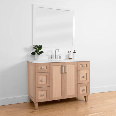 Bridgeport SLIM, 48" Teodor® White Oak Vanity Teodor Bathroom VanityCanada