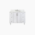 
                  
                    Bridgeport 42" Satin White Bathroom Vanity
                  
                
