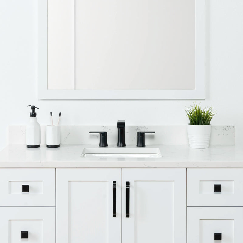 Bridgeport 48" Satin White Bathroom Vanity