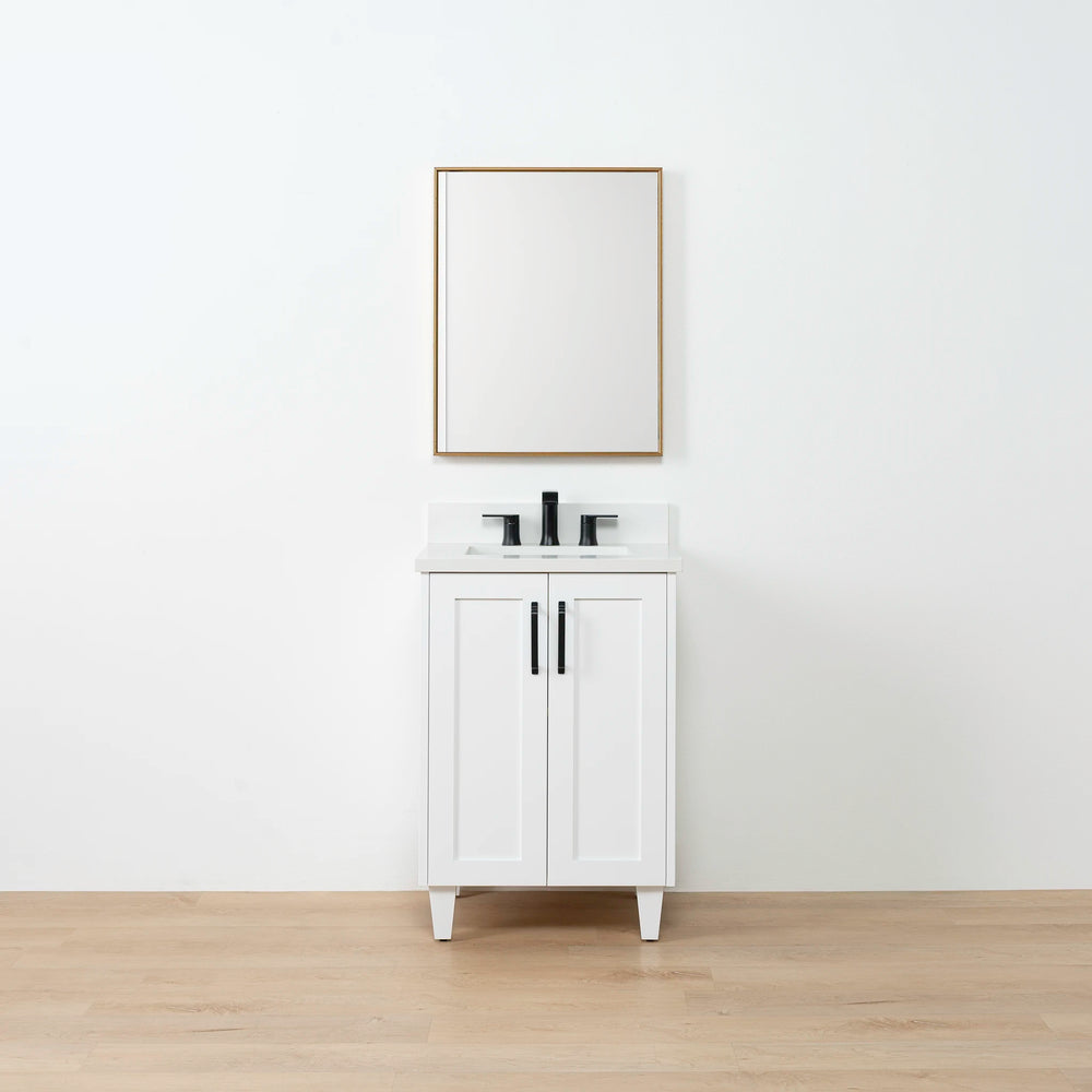 
                  
                    Bridgeport SLIM 24" Satin White Bathroom Vanity
                  
                