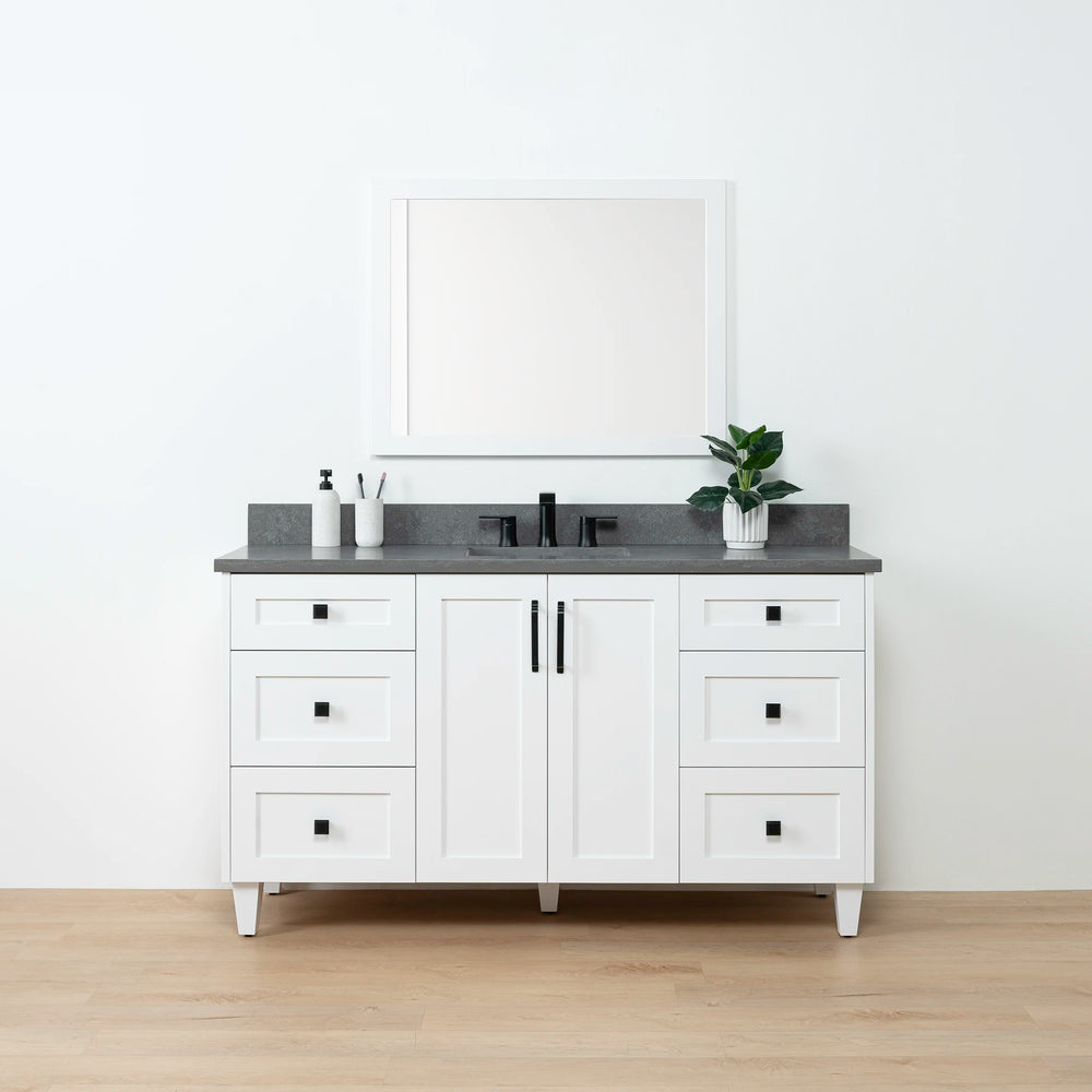 
                  
                    Bridgeport SLIM 60" Satin White Bathroom Vanity
                  
                