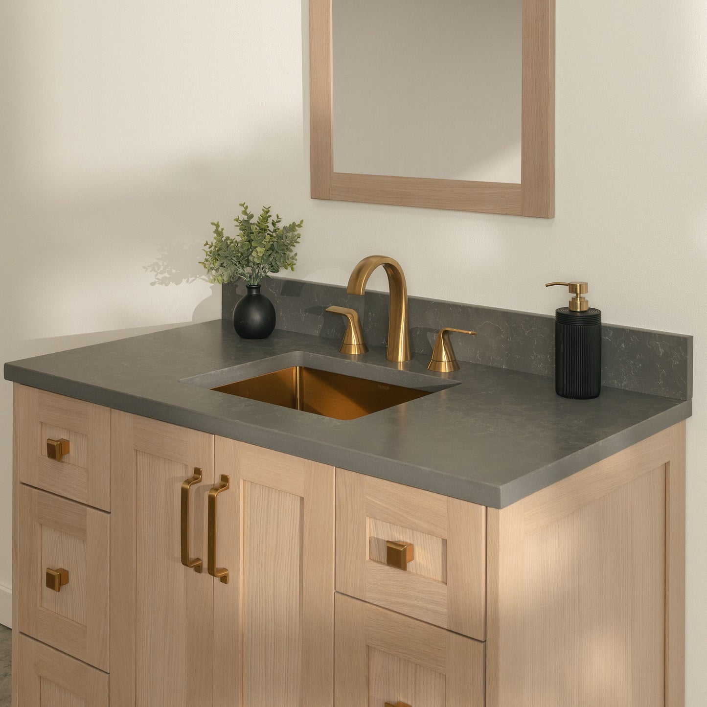 
                  
                    Bridgeport 42" White Oak Bathroom Vanity
                  
                
