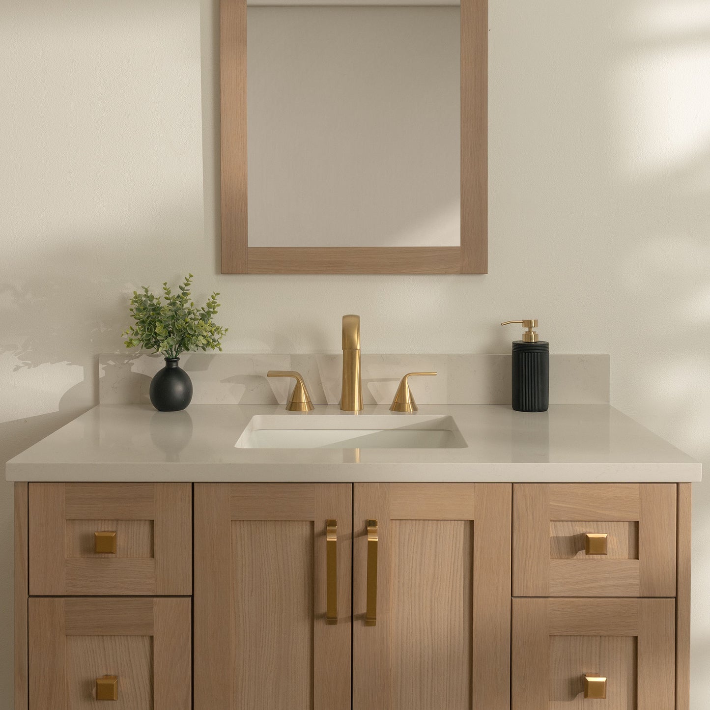
                  
                    Bridgeport 42" White Oak Bathroom Vanity
                  
                