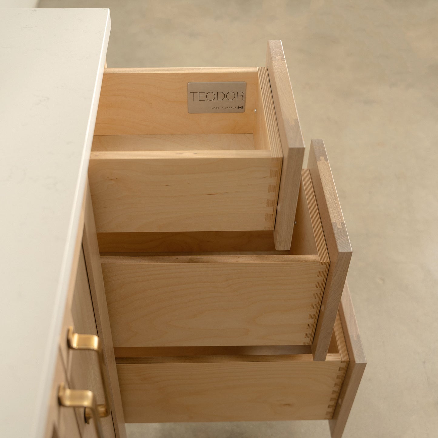 
                  
                    Bridgeport 42" White Oak Bathroom Vanity
                  
                