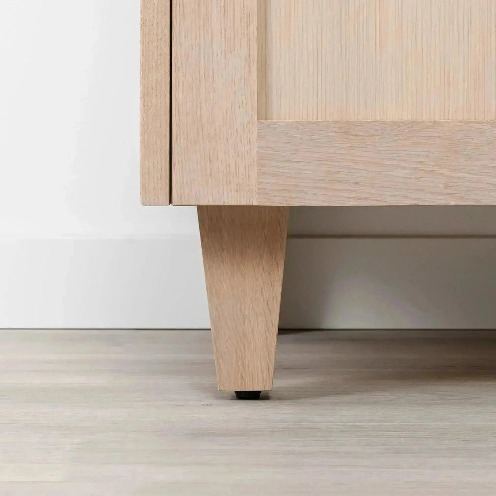 
                  
                    Bridgeport SLIM 36" White Oak Bathroom Vanity - All Drawers Teodor Bathroom Vanity Canada
                  
                