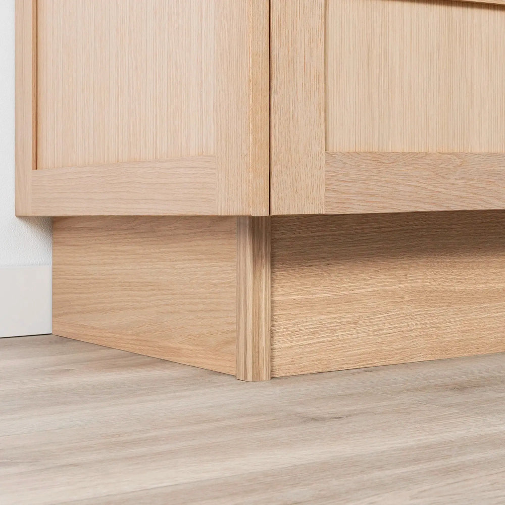 
                  
                    Bridgeport SLIM 72" White Oak Bathroom Vanity - All Drawers Teodor Bathroom Vanity Canada
                  
                