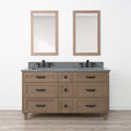 
                  
                    Bridgeport 60" Almond Coast Bathroom Vanity, Double Sink - All Drawers
                  
                
