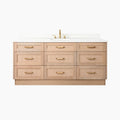 
                  
                    Bridgeport SLIM 72" White Oak Bathroom Vanity - All Drawers Teodor Bathroom Vanity Canada
                  
                