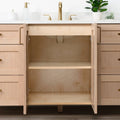 
                  
                    Bridgeport SLIM 72" White Oak Bathroom Vanity Teodor Bathroom Vanity Canada
                  
                