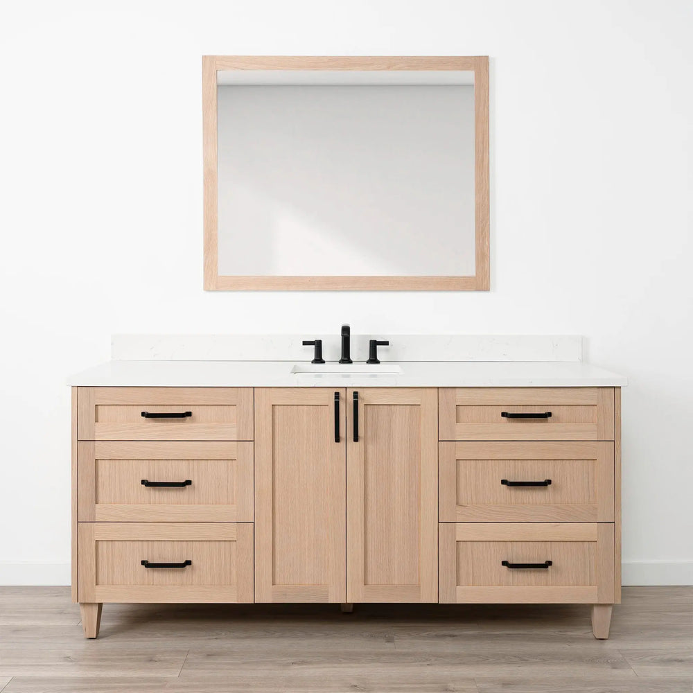 
                  
                    Bridgeport SLIM 72" White Oak Bathroom Vanity Teodor Bathroom Vanity Canada
                  
                