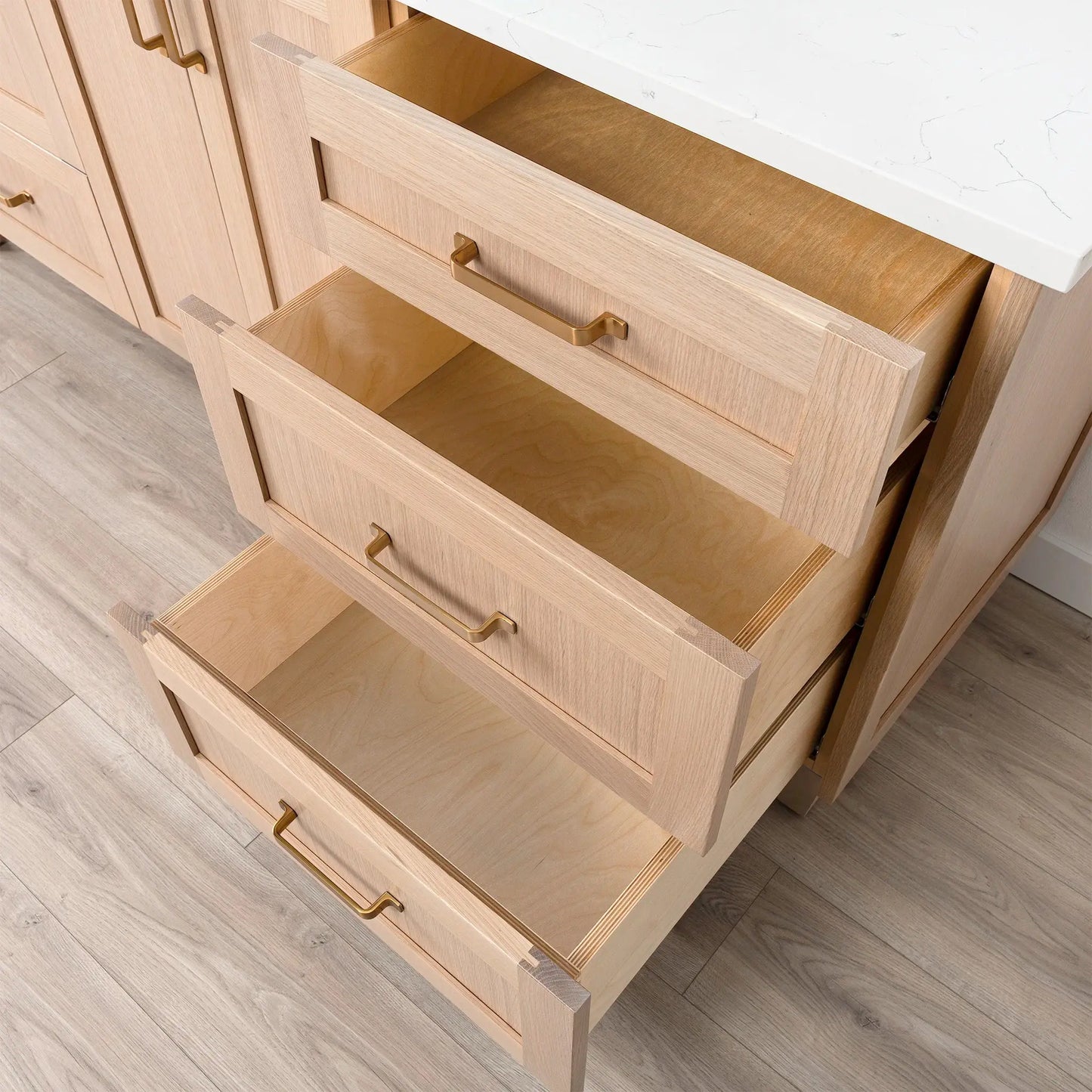 
                  
                    Bridgeport SLIM 72" White Oak Bathroom Vanity Teodor Bathroom Vanity Canada
                  
                
