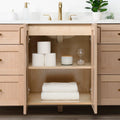 
                  
                    Bridgeport SLIM 72" White Oak Bathroom Vanity Teodor Bathroom Vanity Canada
                  
                