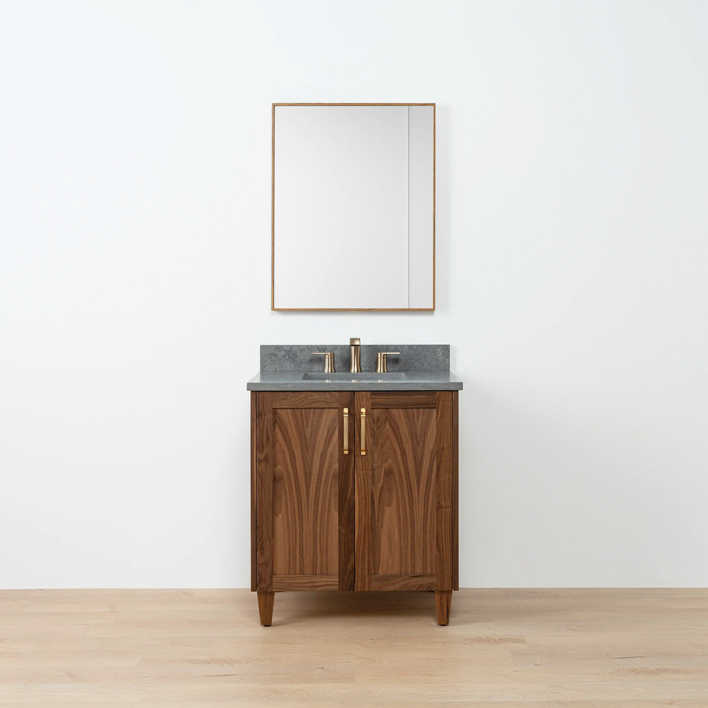 
                  
                    Bridgeport 30" American Black Walnut Bathroom Vanity w/ Doors
                  
                