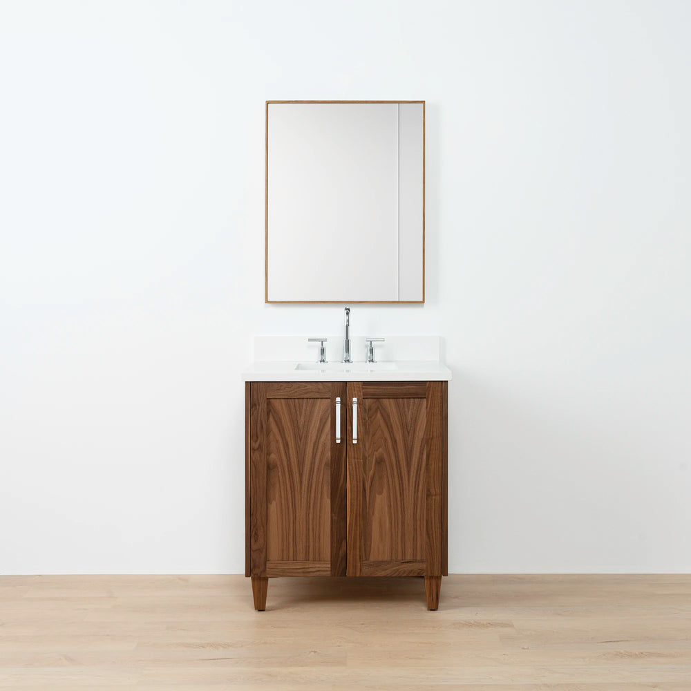 
                  
                    Bridgeport 30" American Black Walnut Bathroom Vanity w/ Doors
                  
                