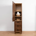 
                  
                    Bridgeport, Teodor® American Black Walnut Linen Cabinet Teodor Bathroom VanityCanada
                  
                