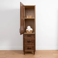 
                  
                    Bridgeport, Teodor® American Black Walnut Linen Cabinet Teodor Bathroom VanityCanada
                  
                