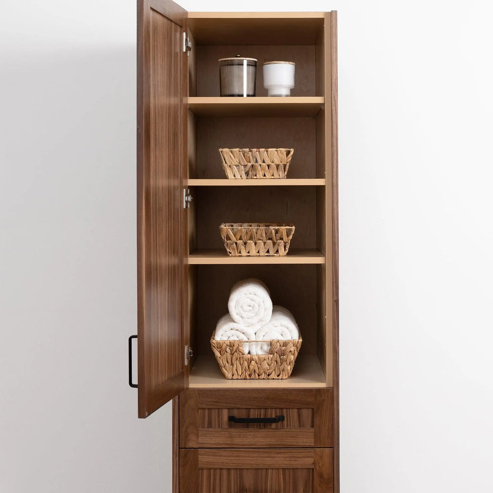 
                  
                    Bridgeport, Teodor® American Black Walnut Linen Cabinet Teodor Bathroom VanityCanada
                  
                