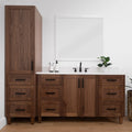 
                  
                    Bridgeport, Teodor® American Black Walnut Linen Cabinet Teodor Bathroom VanityCanada
                  
                