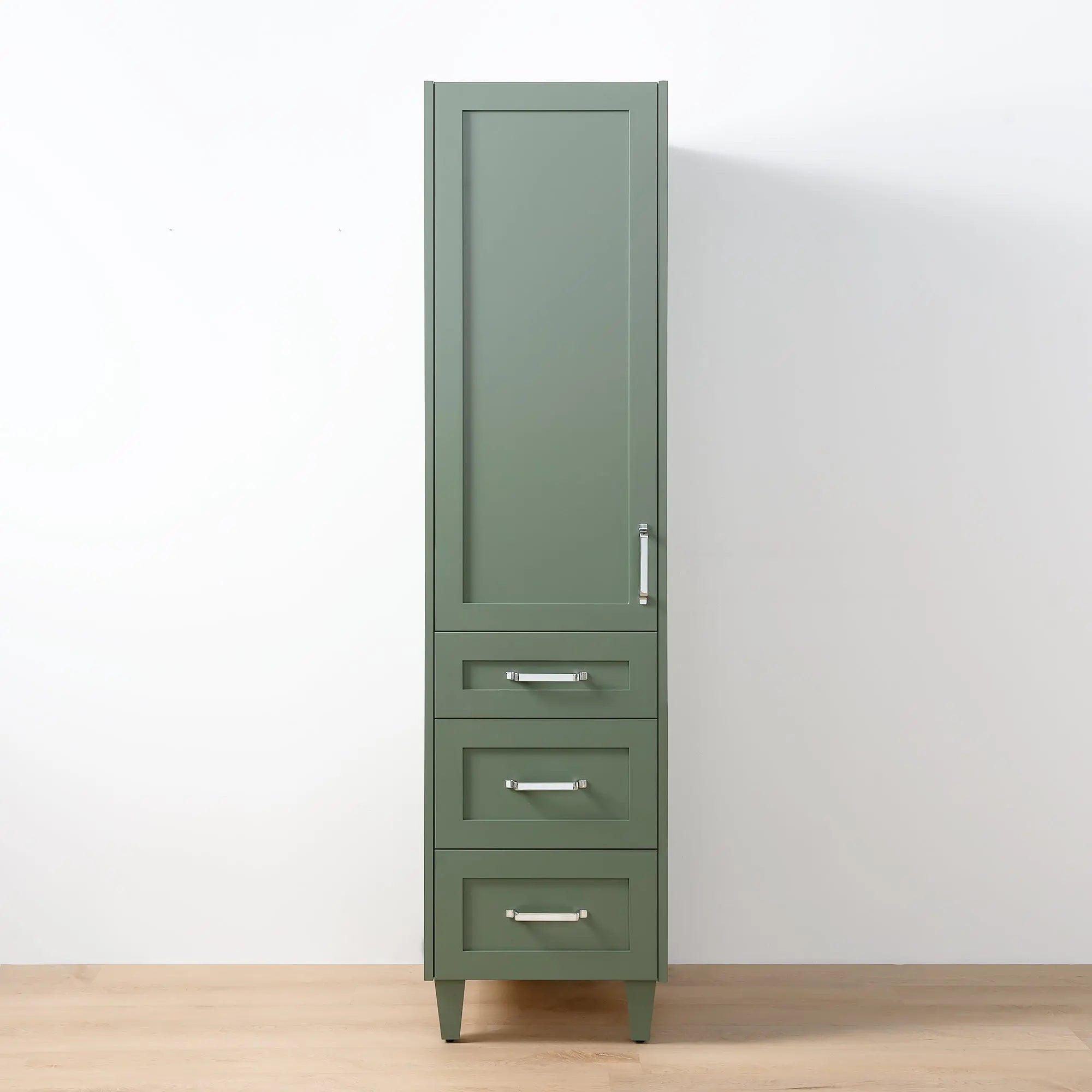 Bridgeport, Teodor® Sage Green Linen Cabinet Teodor Bathroom VanityCanada