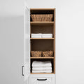 
                  
                    Bridgeport, Teodor® Satin White Linen Cabinet Teodor Bathroom VanityCanada
                  
                