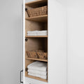 
                  
                    Bridgeport, Teodor® Satin White Linen Cabinet Teodor Bathroom VanityCanada
                  
                