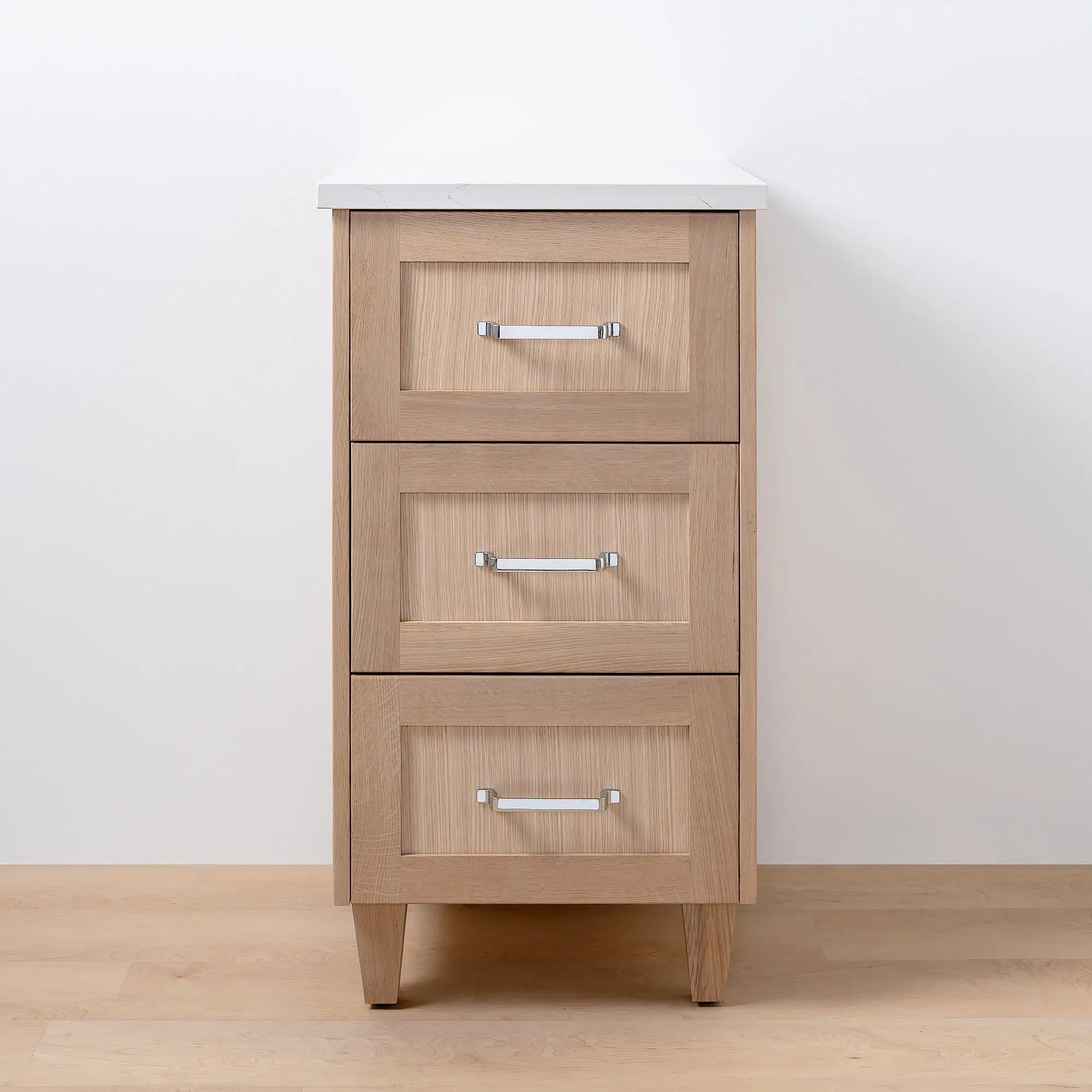 Bridgeport, Teodor® White Oak Storage Cabinet Teodor Bathroom VanityCanada