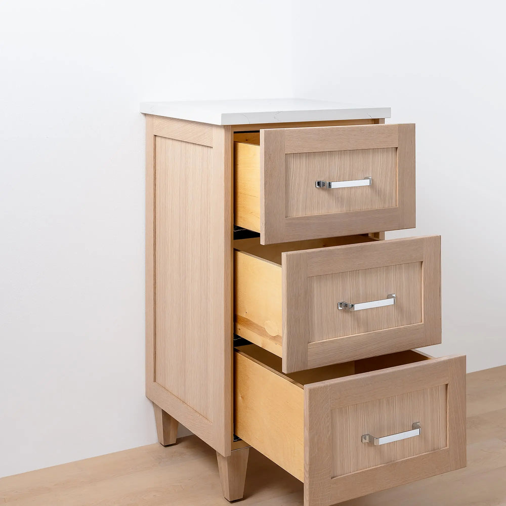 
                  
                    Bridgeport, Teodor® White Oak Storage Cabinet Teodor Bathroom VanityCanada
                  
                