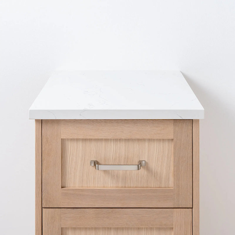Bridgeport, Teodor® White Oak Storage Cabinet Teodor Bathroom VanityCanada