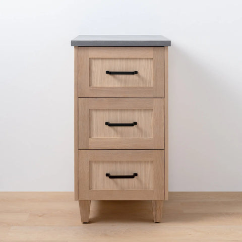Bridgeport, Teodor® White Oak Storage Cabinet Teodor Bathroom VanityCanada