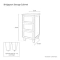 
                  
                    Bridgeport, Teodor® White Oak Storage Cabinet Teodor Bathroom VanityCanada
                  
                