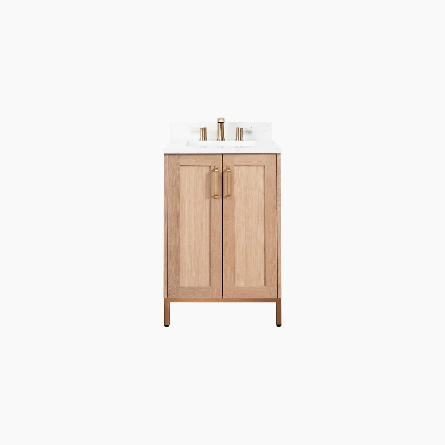 
                  
                    Bridgeport 24" White Oak Bathroom Vanity
                  
                