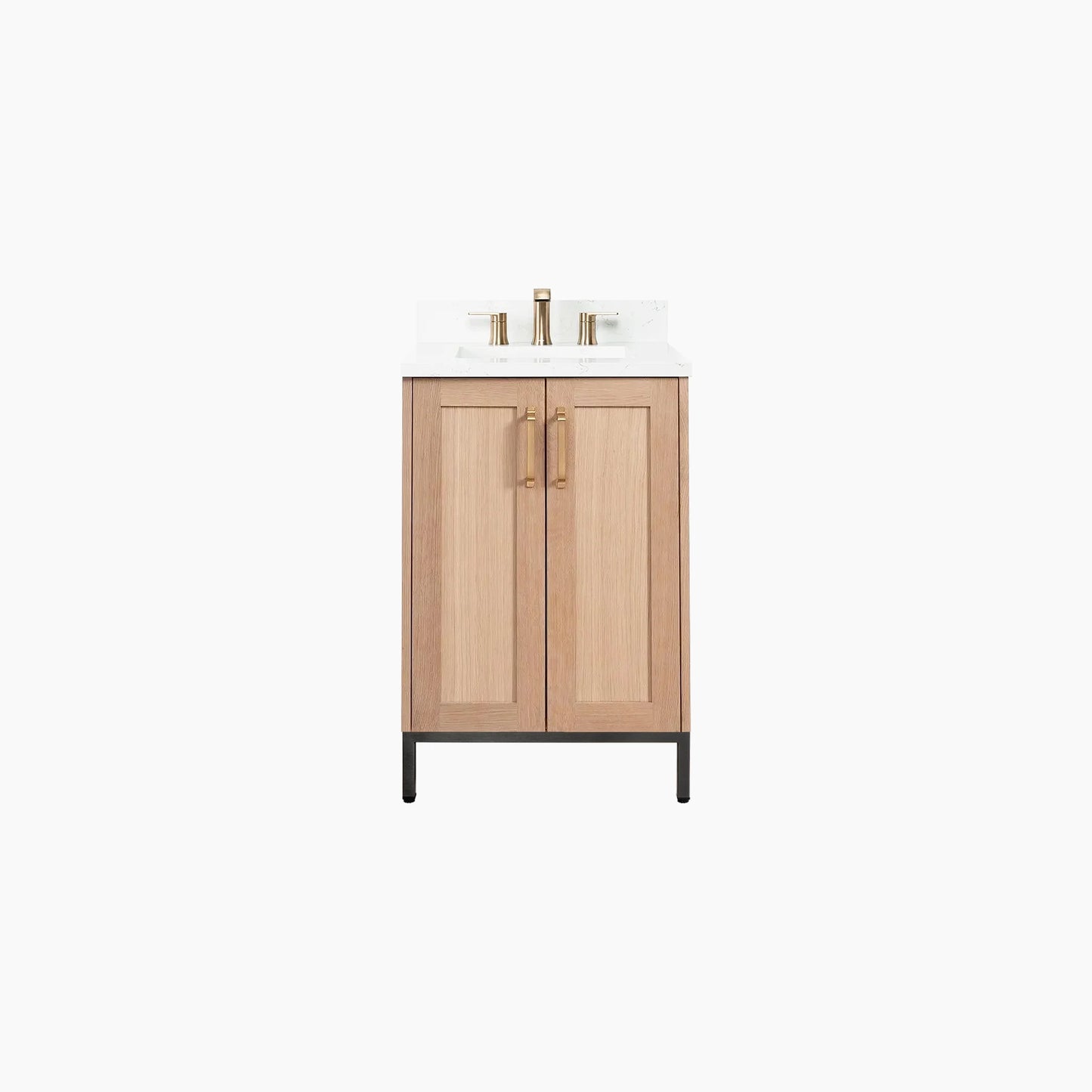 
                  
                    Bridgeport 24" White Oak Bathroom Vanity
                  
                