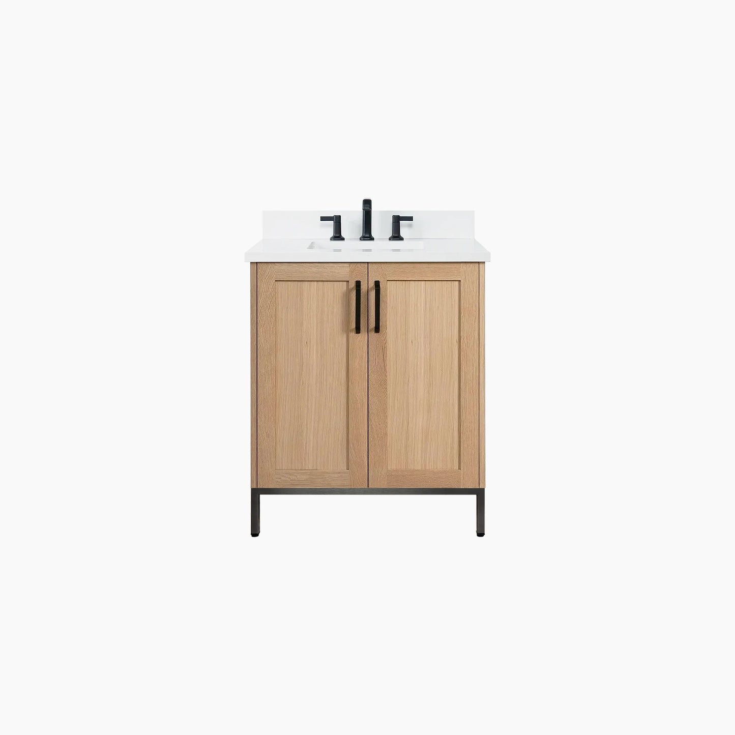 
                  
                    Bridgeport 30" White Oak Bathroom Vanity
                  
                
