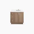 
                  
                    Bridgeport 36" Almond Coast Bathroom Vanity, Right Sink
                  
                