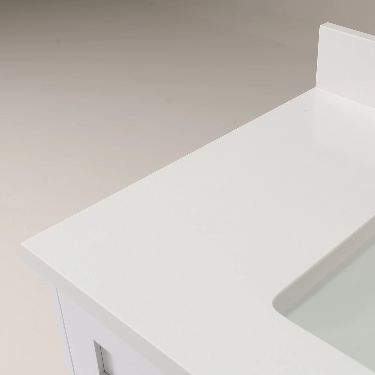 Bridgeport SLIM 36" Satin White Bathroom Vanity - All Drawers Teodor Bathroom Vanity Canada