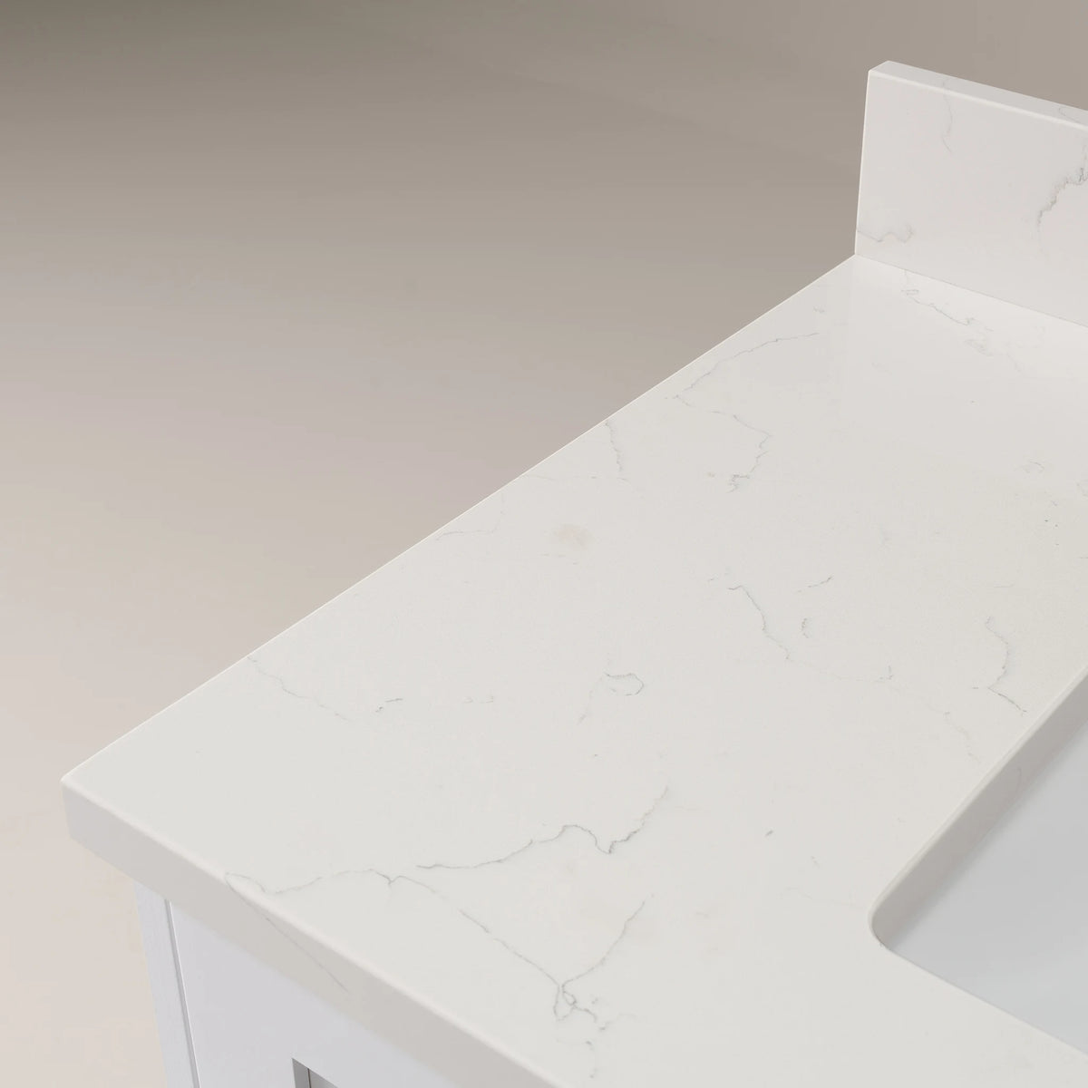 Bridgeport SLIM 36" Satin White Bathroom Vanity - All Drawers Teodor Bathroom Vanity Canada