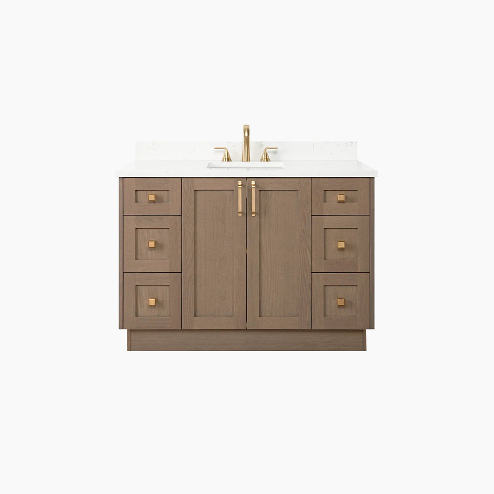 
                  
                    Bridgeport 48" Almond Coast Bathroom Vanity
                  
                