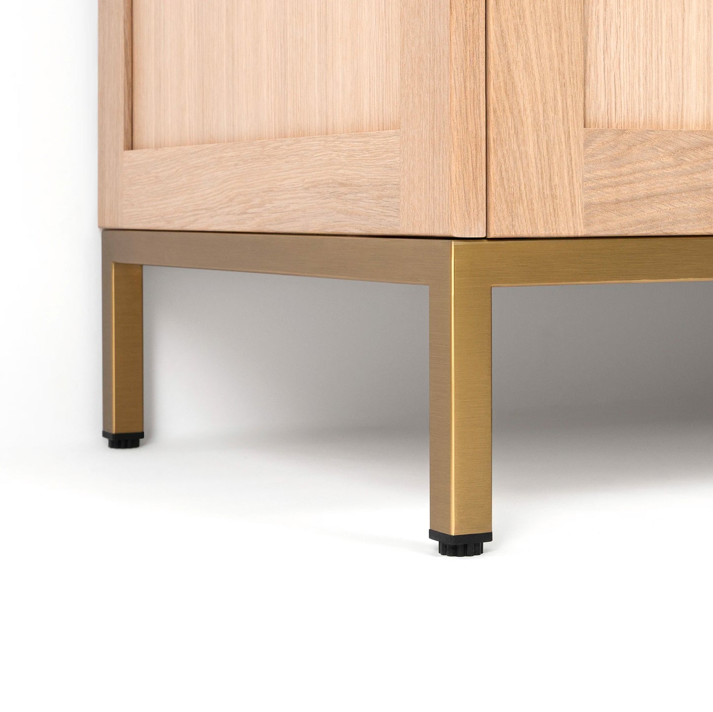 
                  
                    Bridgeport 72" White Oak Bathroom Vanity, Double Sink
                  
                