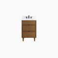 
                  
                    Cape Breton SLIM 24" Mid Century Oak Bathroom Vanity - All Drawers Teodor Bathroom Vanity Canada
                  
                