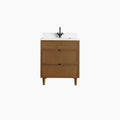 
                  
                    Cape Breton SLIM 30" Mid Century Oak Bathroom Vanity - All Drawers Teodor Bathroom Vanity Canada
                  
                