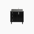 
                  
                    Cape Breton SLIM 36" Blackened Oak Bathroom Vanity, Right Sink Teodor Bathroom Vanity Canada
                  
                