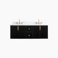 
                  
                    Cape Breton SLIM 60" Wall Mount Blackened Oak Bathroom Vanity, Double Sink Teodor Bathroom Vanity Canada
                  
                