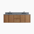 
                  
                    Cape Breton SLIM 72" Wall Mount Mid Century Oak Bathroom Vanity, Double Sink Teodor Bathroom Vanity Canada
                  
                