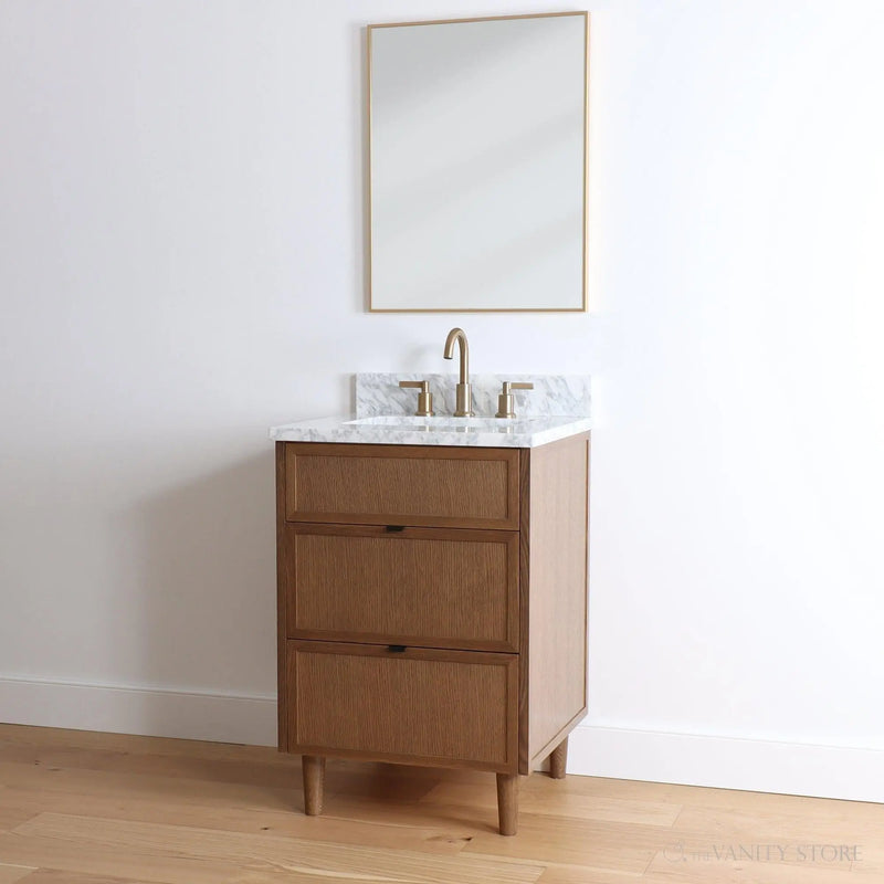 Cape Breton 24", Teodor® Mid Century Oak Vanity Teodor Bathroom VanityCanada