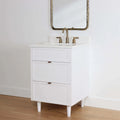 
                  
                    Cape Breton 24", Teodor® Satin White Vanity Teodor Bathroom VanityCanada
                  
                