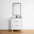 
                  
                    Cape Breton 30", Teodor® Satin White Vanity Teodor Bathroom VanityCanada
                  
                