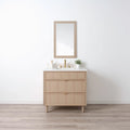 
                  
                    Cape Breton SLIM 36" White Oak Bathroom Vanity - All Drawers Teodor Bathroom Vanity Canada
                  
                